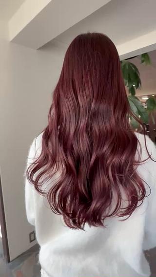 カラー SARAJU 西宮 yua/カラーリストのヘアスタイル