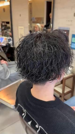 パーマ メンズ 💙メンズカット池袋 Manami💙のヘアスタイル
