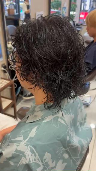パーマ メンズ 💙メンズカット池袋 Manami💙のヘアスタイル