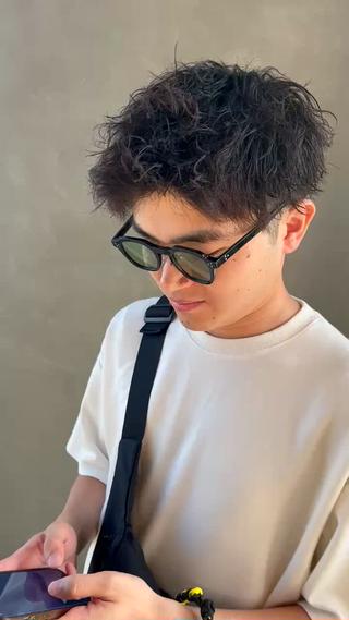 メンズのショートヘアです!