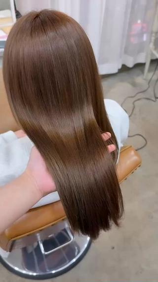 #髪質改善カラー　#ブラウンカラー　#ダブルカラー 