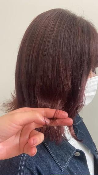 ミディアム 韓国ヘアメンズ・レデ ィース特化ミクのヘアスタイル