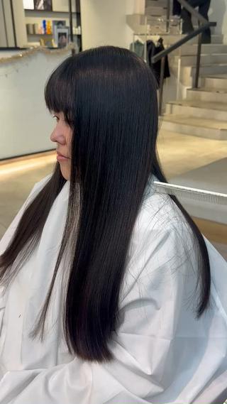 ロング 韓国ヘアメンズ・レデ ィース特化ミクのヘアスタイル