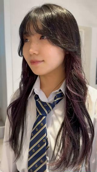 ロング 韓国ヘアメンズ・レデ ィース特化ミクのヘアスタイル