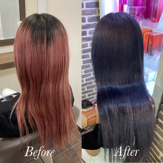 髪質改善グラストリートメント

毎月してくれているお客様
月１程度にトリートメントすると持続効果も長くなるしどんどん髪質良くなります 