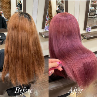 髪質改善グラストリートメント

ブリーチのダメージを抑えながら一緒にカラーすることができます 