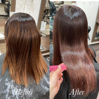 髪質改善グラストリートメント

カラーと同時施術 