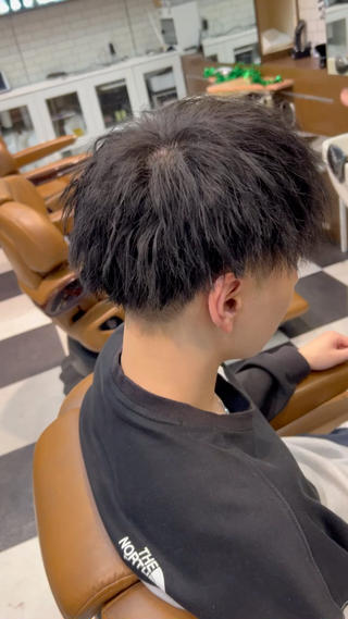 ショート パーマ メンズ 奈良/生駒/FEEL /ﾉｶﾞﾐﾄｼｷのヘアスタイル