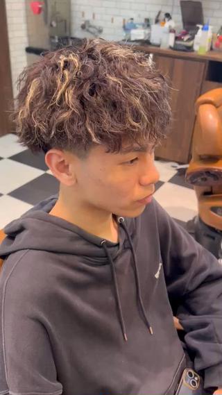 カラー パーマ メンズ 奈良/生駒/FEEL /ﾉｶﾞﾐﾄｼｷのヘアスタイル