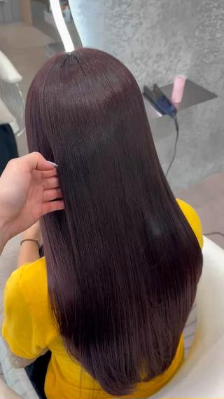 ミディアム ブリーチなしW🎀 髪質改善／はのんのヘアスタイル