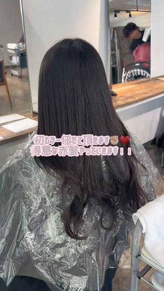 #赤髪 #ボルドーカラー #チェリーレッド #チェリーピンク #ブラウンレッド #カシスレッドカラー #ワインレッドカラー #ブリーチなしカラー #学割U24 #髪質改善トリートメント