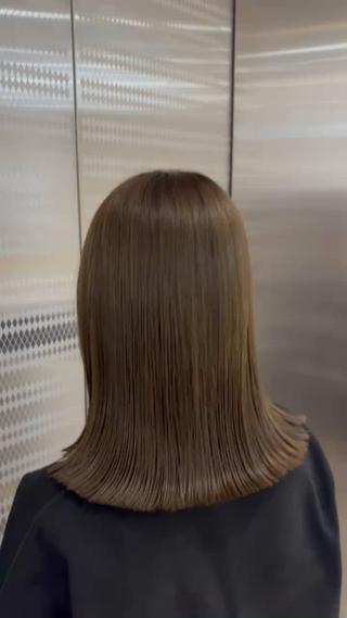 ツヤツヤで質感も柔らかいです

Oliveの感じはお客さまのなりたいスタイルや好み

に似合わせてひとりひとり薬剤選定するので

お悩みの方、他店でオリーブに苦手意識がある方

ぜひ一度ご予約下さい更に可愛くします 