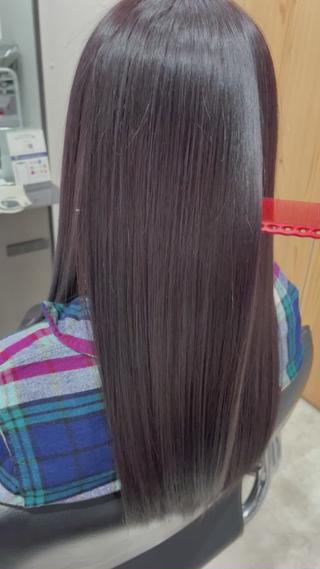 ️縮毛矯正でサラサラストレートに️