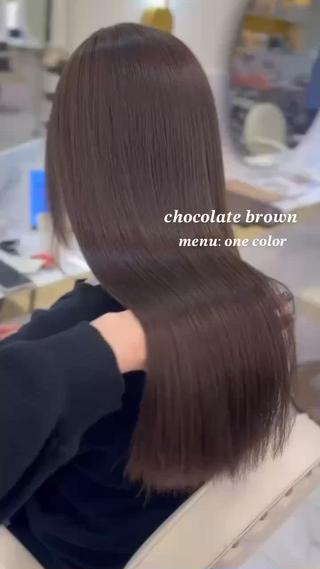 ロング カラー ワンホン×髪質改善 つのーか🩶‪🫧のヘアスタイル