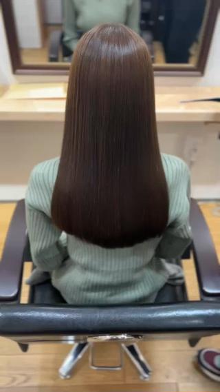 セミロング カラー tender hair salonのヘアスタイル