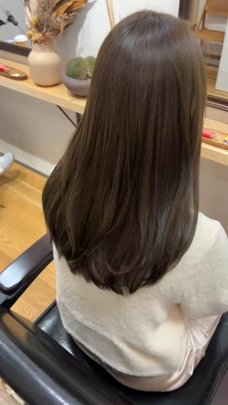 ロング カラー tender hair salonのヘアスタイル