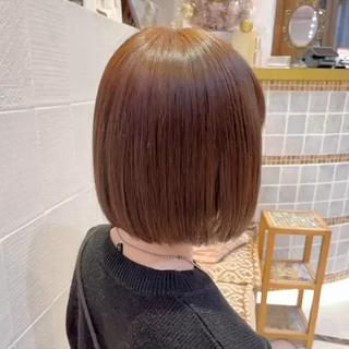 乾かすだけでまとまるボブにしてみませんか?️
パツッとボブは可愛さ抜群で大人気です