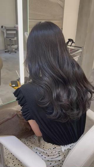 ロング カラー ヘアアレンジ 髪質改善/縮毛矯正 鈴木裕介のヘアスタイル