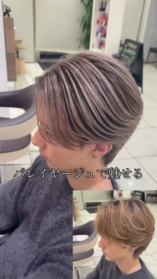 カラー メンズ 寺内 紳悟のヘアスタイル