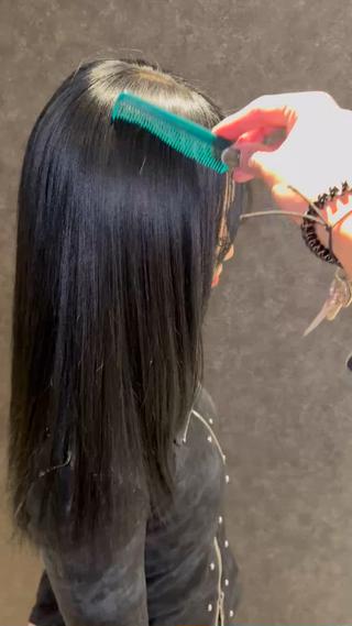 ロング カラー 渋谷/メンズパーマ/ ブリーチ/冨島佑太のヘアスタイル