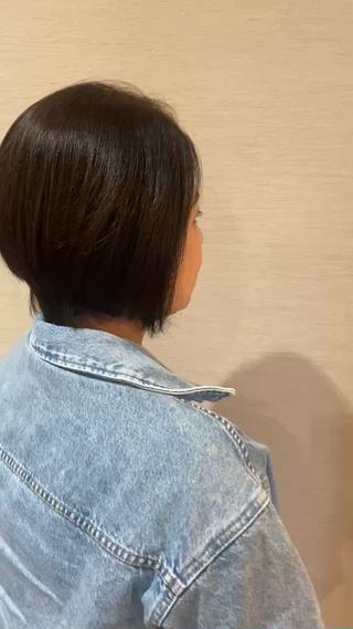 ショート カラー 長田 尚大のヘアスタイル