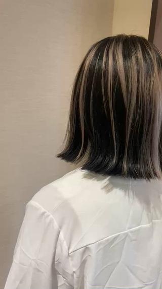 ミディアム カラー 長田 尚大のヘアスタイル