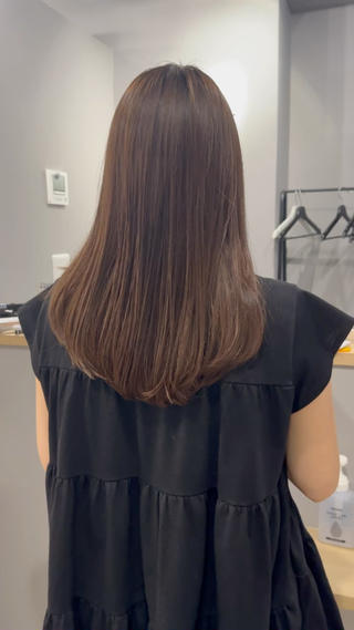 ロング カラー Kamie 三宮のヘアスタイル