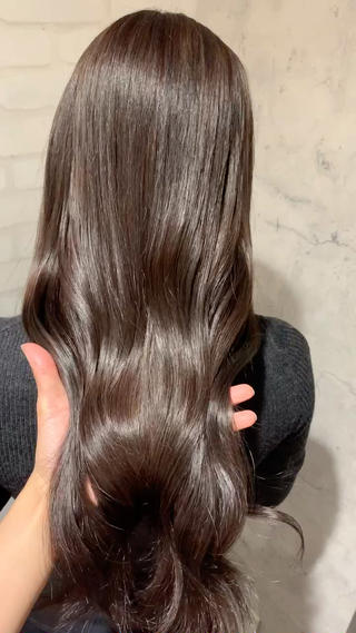 ミディアム カラー 🎀レイヤー・艶カラ ー🎀YUMEKAのヘアスタイル