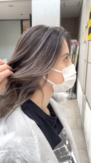 ハイライト×グラデーションの夏カラー
 