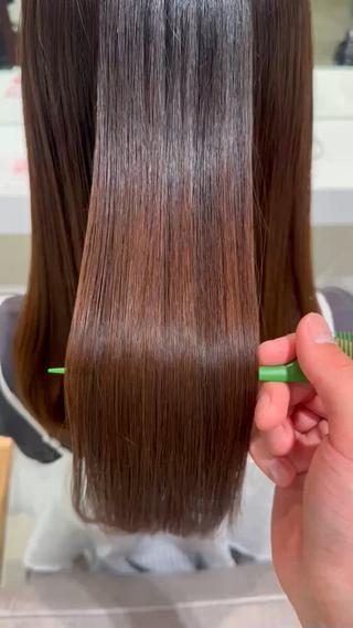 髪のうねり、広がり、パサつきが気になる方、ダメージヘアの方、ツヤ、まとまりが欲しい方におすすめです！　
#髪質改善トリートメント 