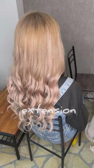 ロング エクステ・髪質改善・ ブリーチ・吉田大介のヘアスタイル