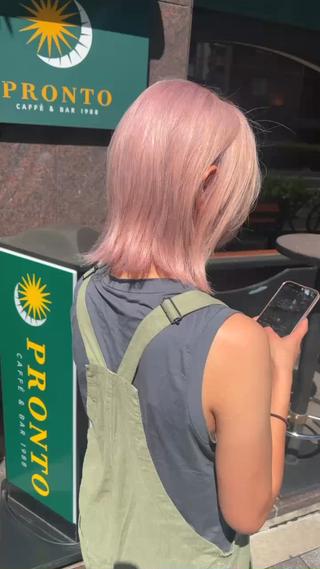 ミディアム カラー メンズ特化美容師 大津優樹のヘアスタイル