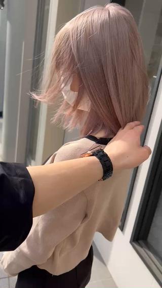 ショート カラー メンズ特化美容師 大津優樹のヘアスタイル