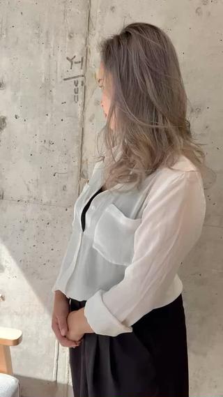 セミロング カラー メンズ特化美容師 大津優樹のヘアスタイル