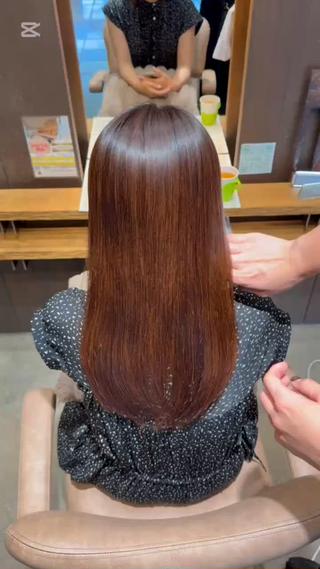 乾かしただけでこの艶です！！ 