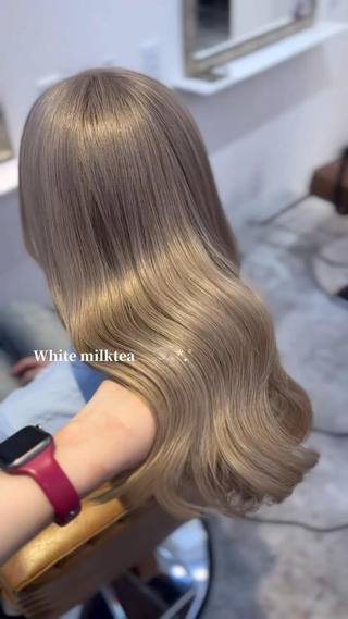 セミロング 梅田/美髪カラー/ ガーリー🎀/Noeのヘアスタイル