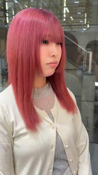 ロング カラー 🦋sana🦋 似合わせカット✁のヘアスタイル