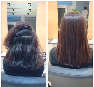 乾かすだけの仕上がりです 