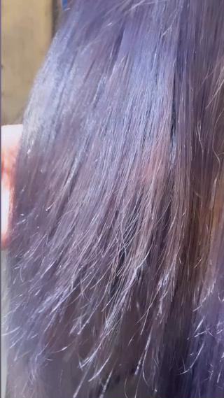 セミロング 田中 志織のヘアスタイル