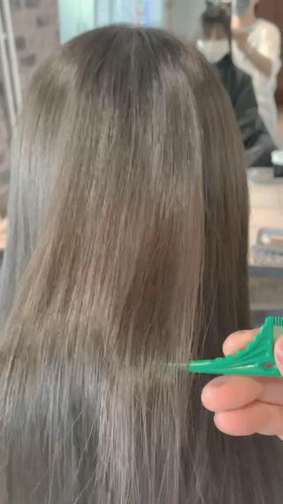 セミロング カラー 代表 中島貴志のヘアスタイル