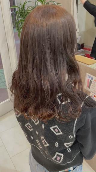 セミロング 亀川蓮 Agu hairのヘアスタイル