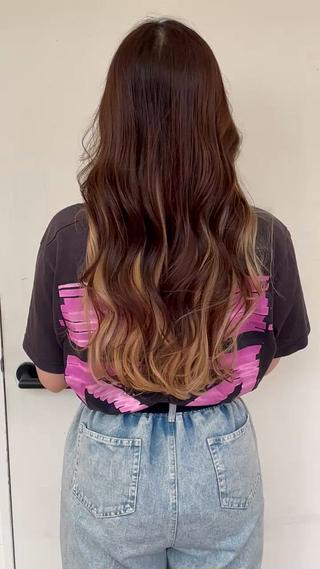 ロング カラー STAR所属・内藤 達也のヘアスタイル