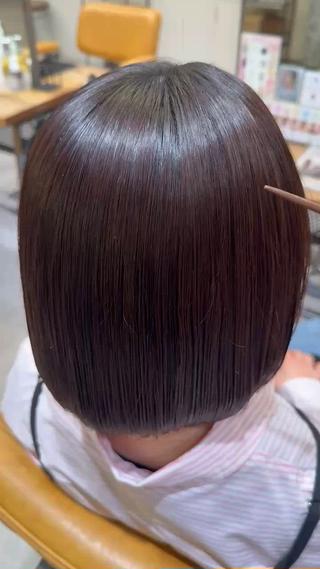 ミディアム やはらりの/ 酸性ストレートのヘアスタイル