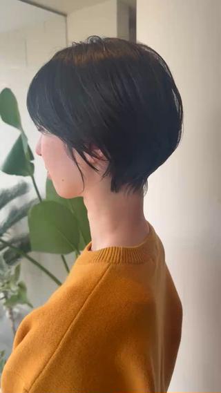 ショート 豊中/カット/上西 力のヘアスタイル