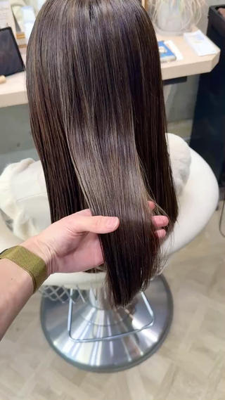 カラー 白髪特化/脱白髪染め /透明感/ソーエンのヘアスタイル