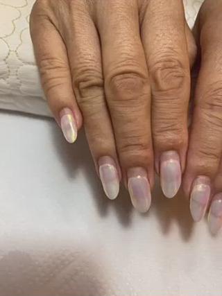セミロング shandy nailのネイルデザイン