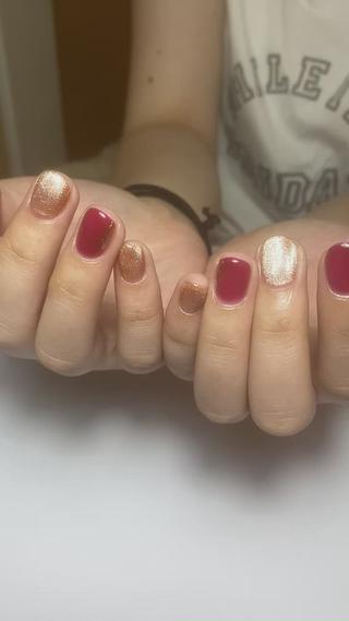 ショート shandy nailのネイルデザイン