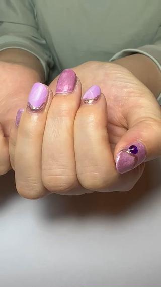 ショート shandy nailのネイルデザイン