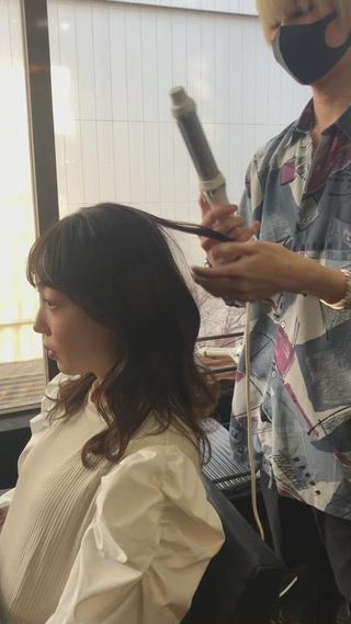 ミディアム カラー パーマ ヘアアレンジ メンズ キッズ ネイル マツエク・マツパ アイブロウ premier modelsのヘアスタイル