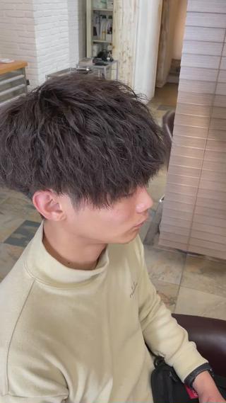 ショート メンズ 🌞メンズパーマ ONOE💈のヘアスタイル